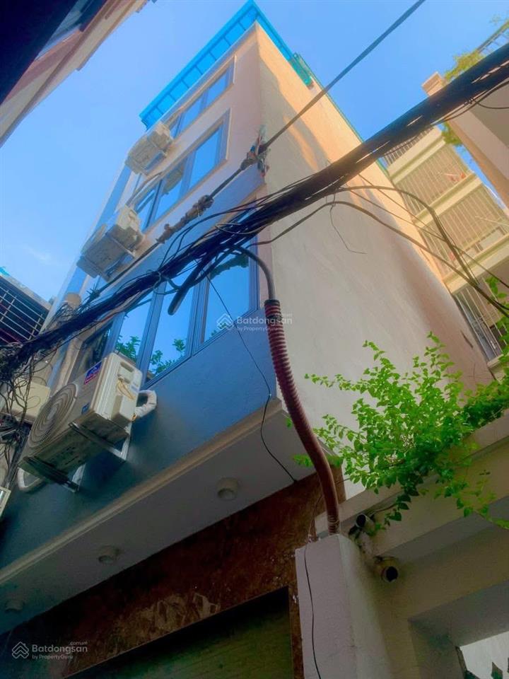 Khương đình  35m2 x 6 tầng thang máy  mt 4m  lô góc  ngõ 3 gác rộng thoáng  gần phố