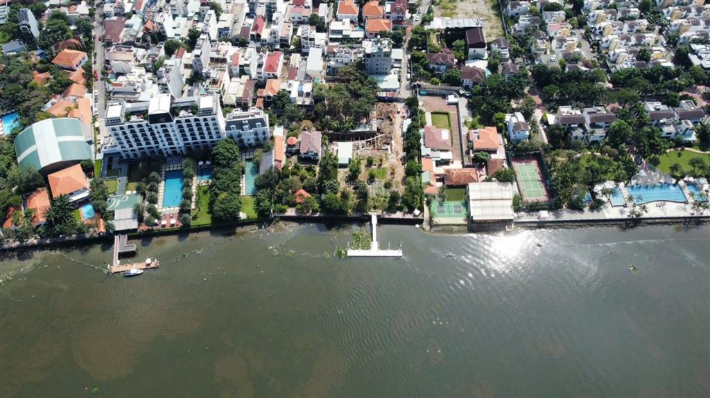 Cho thuê đất mặt sông sài gòn an khánh, 3.637m², xây 2 hầm 9 tầng, 30.000 usd/tháng