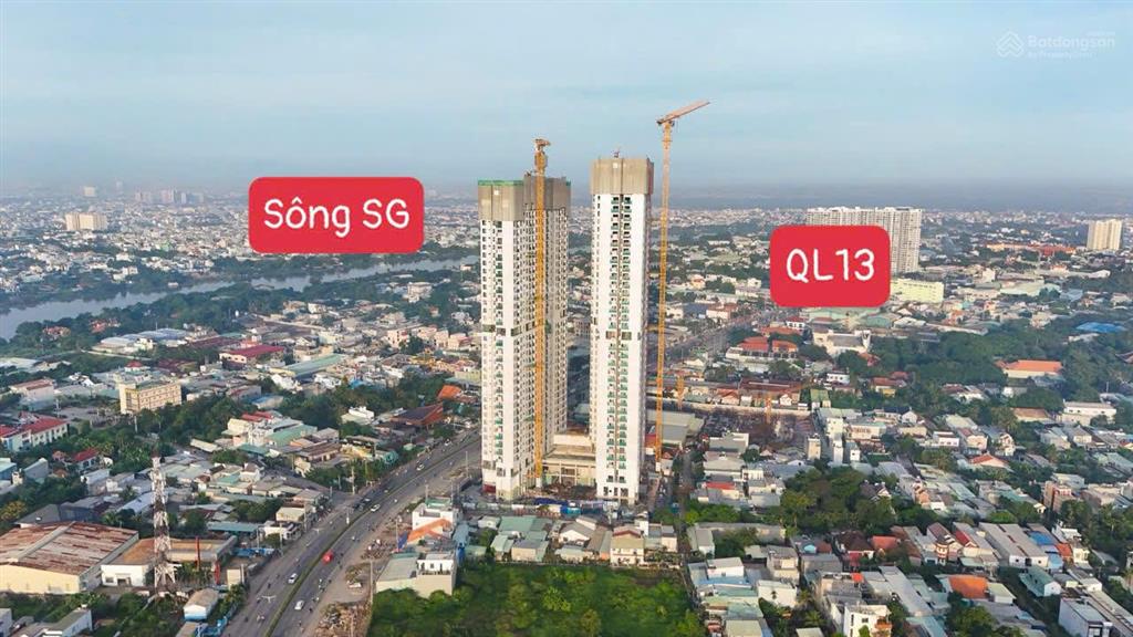 The emerald 68 bán căn góc 2pn 2wc 73,6m2 | view ql13 & sông sài gòn  giá 4,1 tỷ (vat và bao pcn)