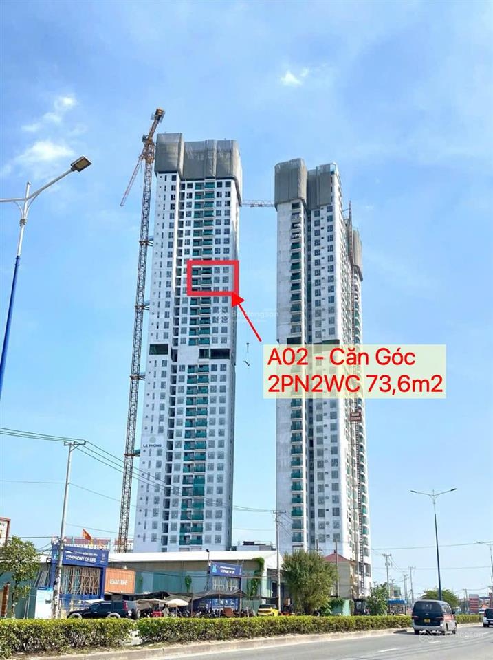 The emerald 68 bán căn góc 2pn 2wc 73,6m2 | view ql13 & sông sài gòn  giá 4,1 tỷ (vat và bao pcn)