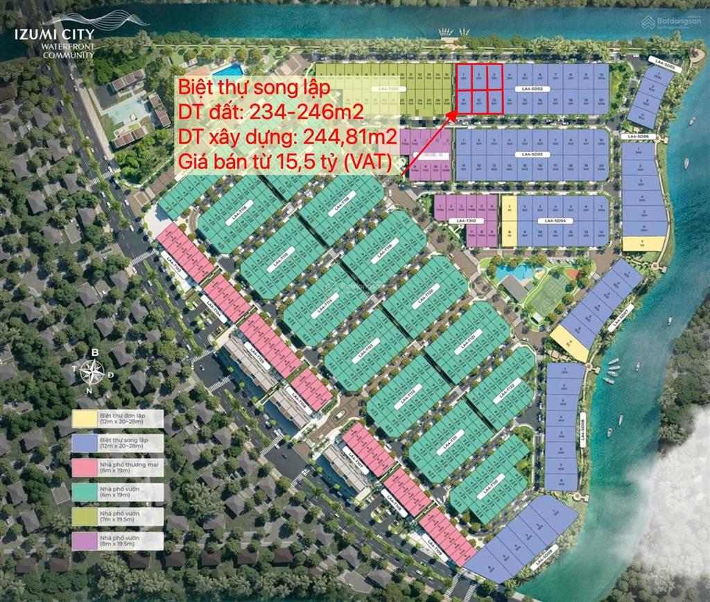 Nhà rộng sân trước vườn sau không gian sống chuẩn nghỉ dưỡng tại izumi canaria