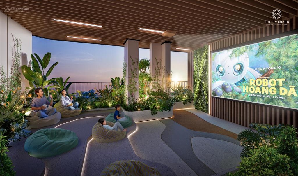 The emerald 68 căn hộ 2pn view vườn trên không giá 3tỷ120 (đã bao gồm vat và pcn)