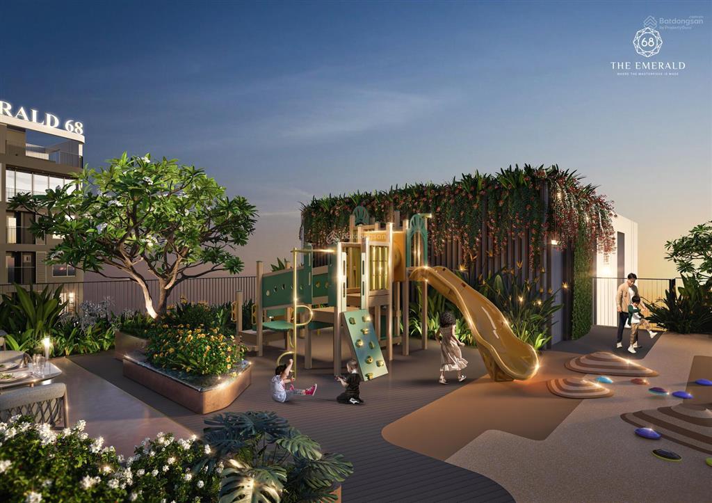 The emerald 68 căn hộ 2pn view vườn trên không giá 3tỷ120 (đã bao gồm vat và pcn)