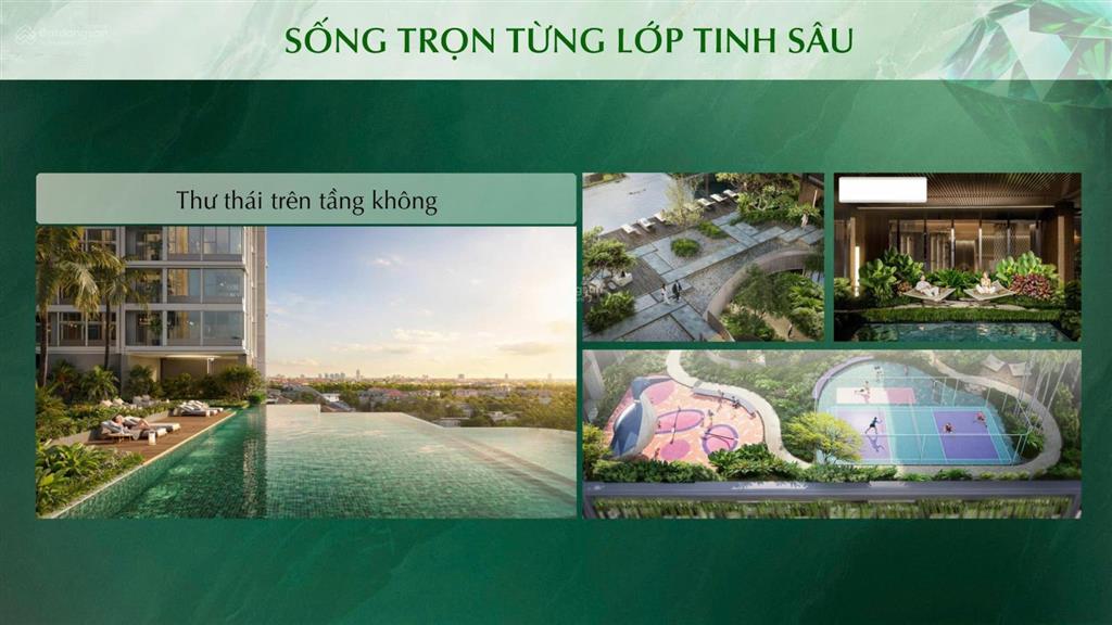 The emerald boulevard căn 2pn view sông sg, hồ bơi nội khu giao full nội thất, booking ck ngay 3%