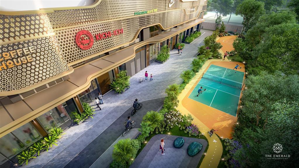 The emerald 68 căn góc a10 2pn2wc ban công lồi tầng đẹp, hướng đông nam chỉ 3tỷ9 (vat và bao pcn)