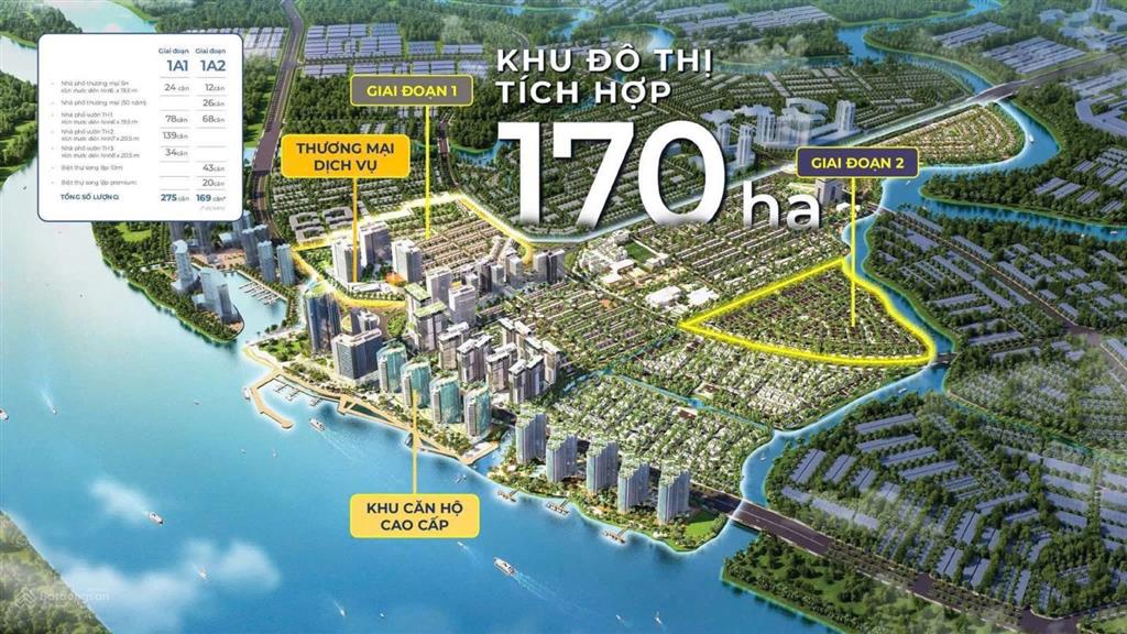 Nhà phố vườn 3 tầng 152m2 izumi canaria 7,6tỷ (vat) nhận nhà t11/2027  tt chỉ 50% đến khi nhận nhà