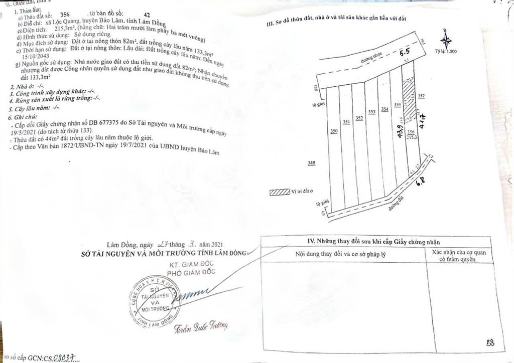 Đất 2 mặt tiền bảo lâm đường nhựa view đẹp sổ đỏ riêng phù hợp nghỉ dưỡng, đầu tư lâu dài