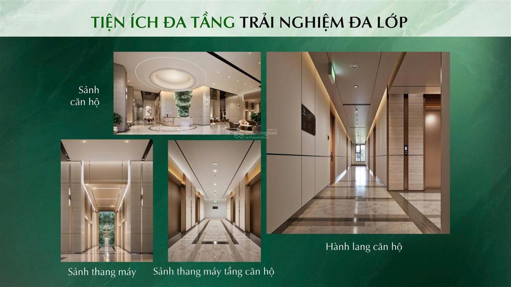 The emerald boulevard căn hộ 2pn 1wc 59m2 view ngoại khu hướng đông bắc, bàn giao full nội thất