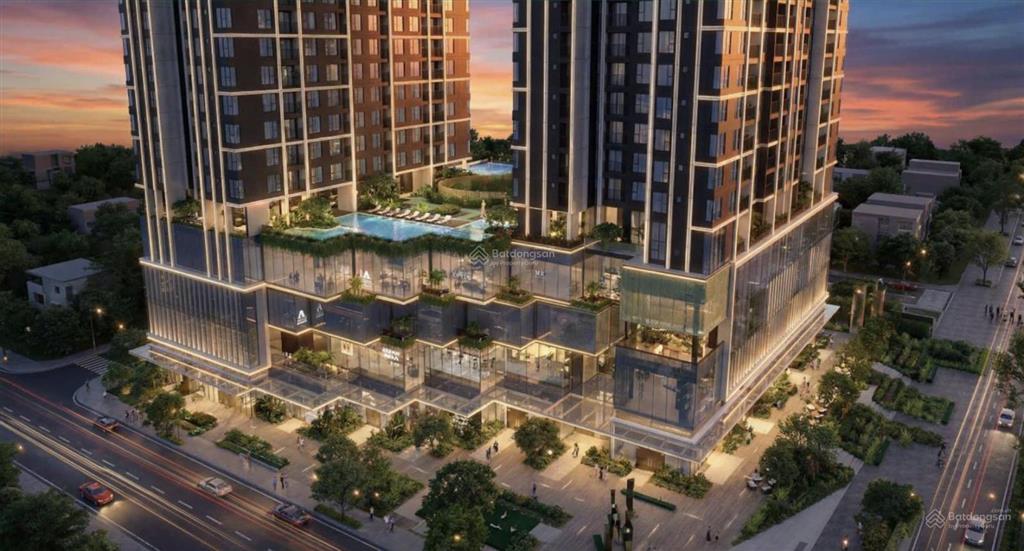 The emerald boulevard căn hộ 2pn 1wc 59m2 view ngoại khu hướng đông bắc, bàn giao full nội thất