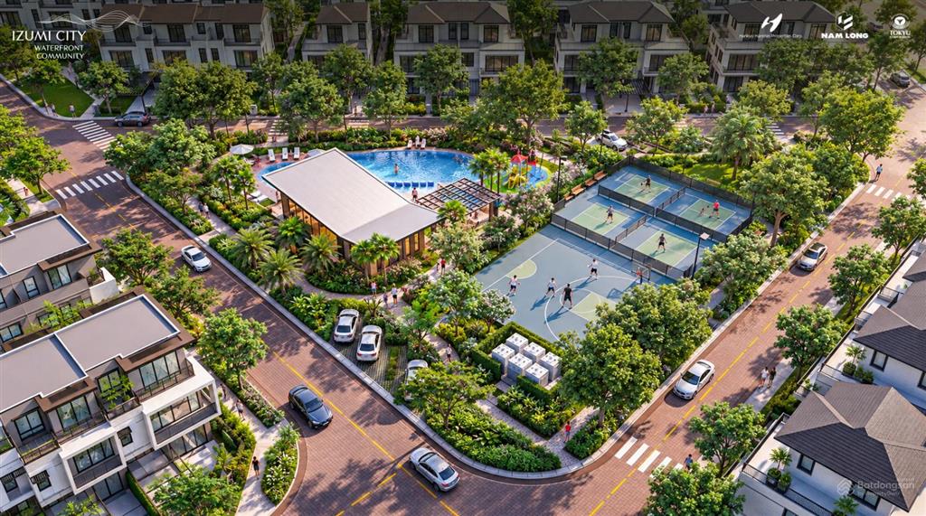 Izumi canaria  biệt thự song lập đối diện clubhouse