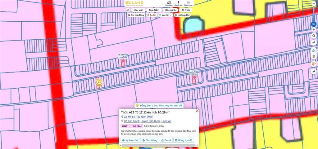 Chỉ 780 tr - 100% thổ - SHR xây dựng tự do KDC Nam Phong Dragon, TL 826, Tân Trạch, Cần