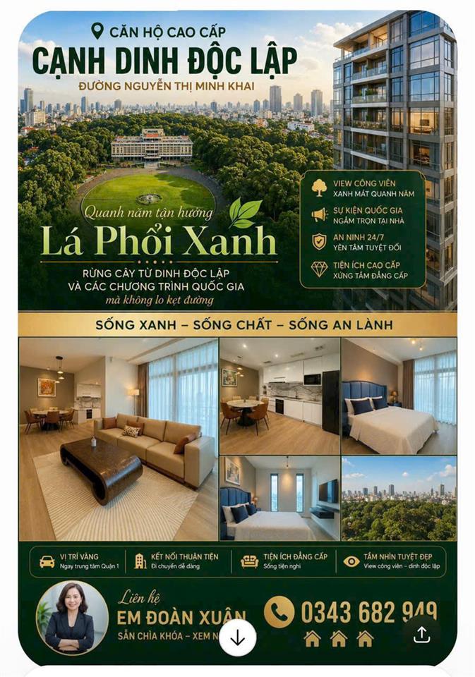 CĂN HỘ GẦN DINH ĐỘC LẬP GIÁ SIÊU TỐT RẺ – GIÁ TRỊ KHÔNG CHỈ LÀ MỘT NƠI ĐỂ Ở