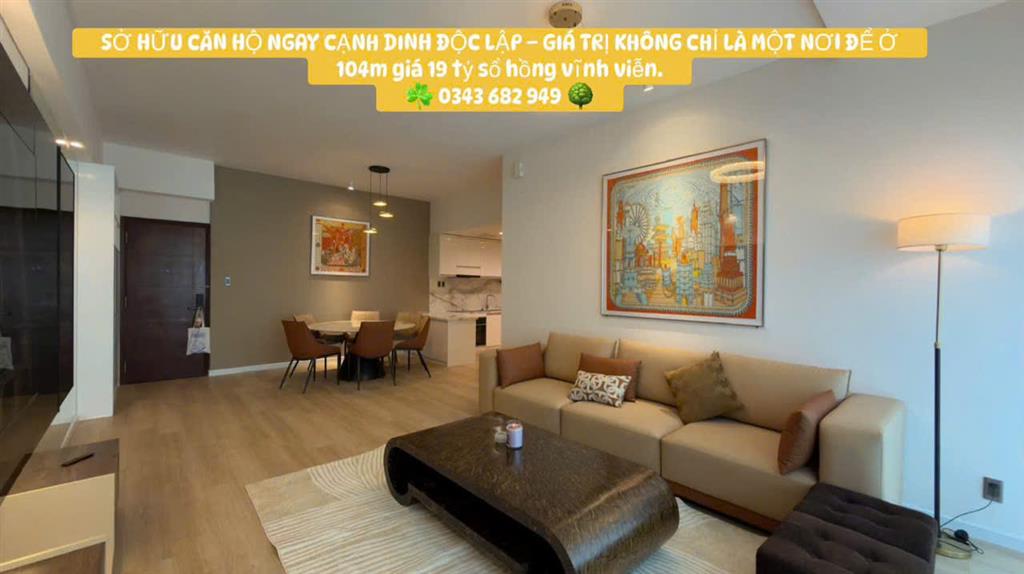 CĂN HỘ GẦN DINH ĐỘC LẬP GIÁ SIÊU TỐT RẺ – GIÁ TRỊ KHÔNG CHỈ LÀ MỘT NƠI ĐỂ Ở
