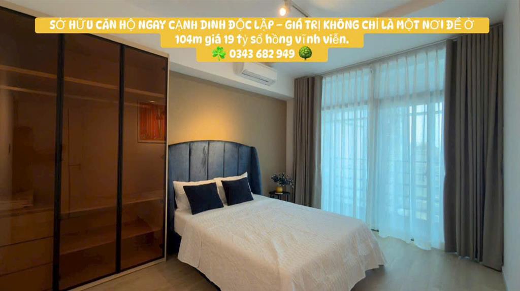 CĂN HỘ GẦN DINH ĐỘC LẬP GIÁ SIÊU TỐT RẺ – GIÁ TRỊ KHÔNG CHỈ LÀ MỘT NƠI ĐỂ Ở