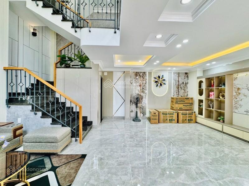 Nhà mới đón tết 4 tầng ở ngay, đường trần não, an khánh, quận 2  54 m2 (7.1 x 7.5)  giá 9.4 tỷ