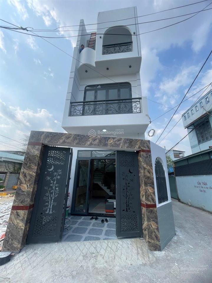 Bán nhà ở ngay 3 tầng, đường man thiện, phường tăng nhơn phú a, quận 9  74m2 (5 x 15), giá 6 tỷ