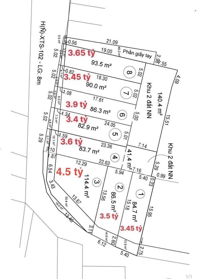 Bán đất tại 1/ lê thị kim, hóc môn, 3,5 tỷ, 90m2, uy tín, đẹp, nhiều tiện ích