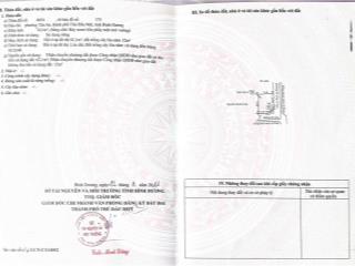 Chính chủ cần bán lô góc phường phú an, tphcm (tân an  bd cũ)  74,1m2