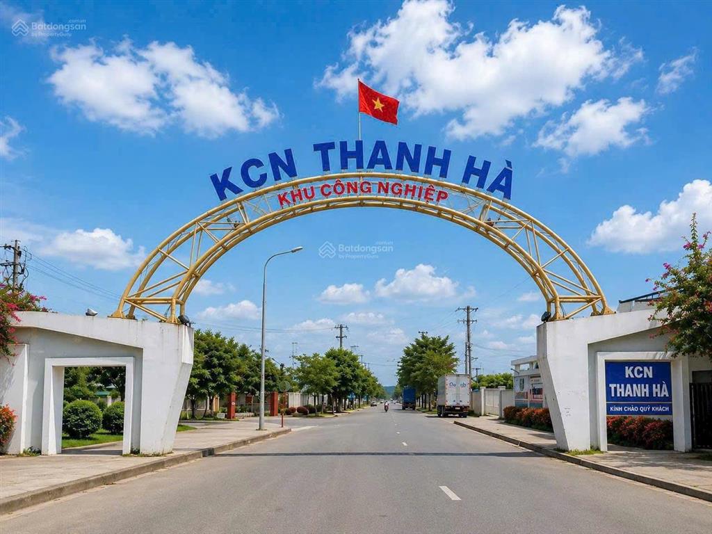 Giá sốc chưa đến 500 triệu, lô 96m2 trung tâm thị trấn thanh hà, cách ql21 300m