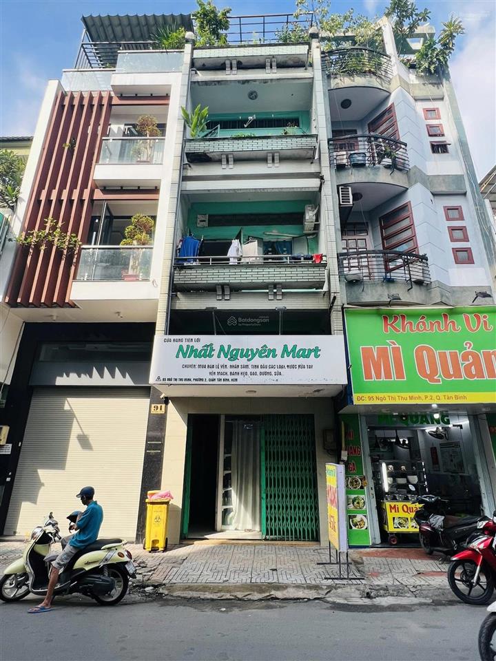 Bán nhà mặt tiền kinh doanh ngô thị thu minh tân bình dòng tiền 45tr/tháng