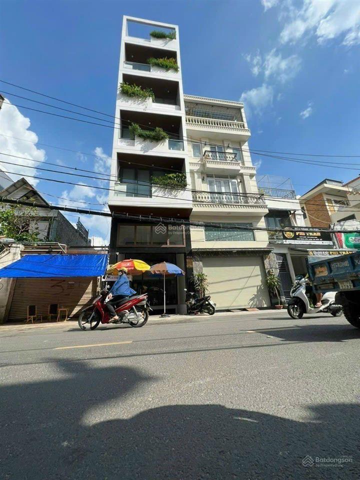 Tòa nhà mt nguyễn thượng hiền, hầm + 6 tầng, dt sàn 574m², chỉ 25 tỷ