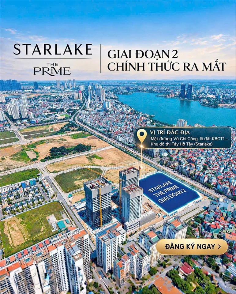 K8ct1 starlake tây hồ view hồ tây & công viên nội khu  quỹ căn đợt 1  trực tiếp cđt