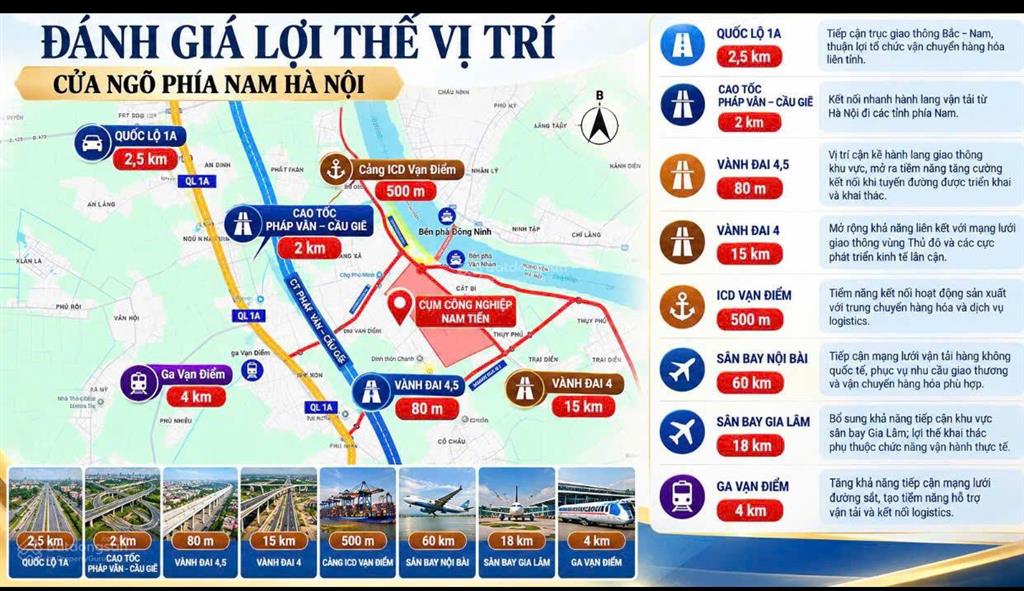 Bán đất công nghiệp  cụm cn nam tiến phú xuyên  có đóng thuế đóng 1 lần