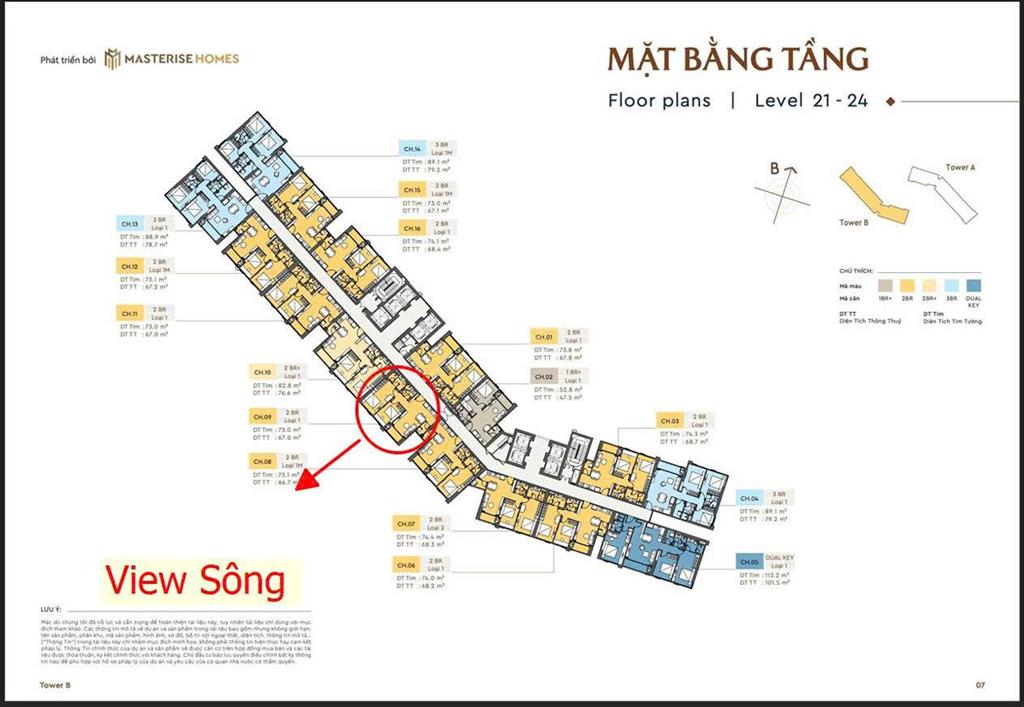Bán gấp 2pn masteri rivera tầng 17, view sông cực đẹp, hướng đông nam, giá tốt thị trường
