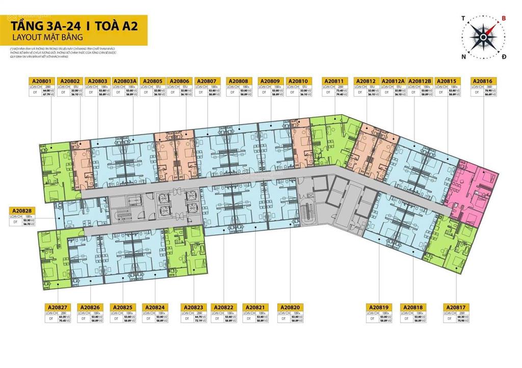 Căn hộ 1pn+1 tầng cao  giỏ ngoại giao  giá tốt nhất thị trường