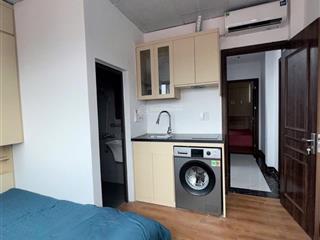 Cho thuê căn hộ đẹp ngõ 359 minh khai  dt 22m2  giá 4,8 triệu  có máy giặt riêng  có thang máy