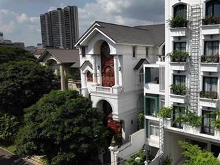 Biệt thự mt ngô quang huy, thảo điền, quận 2 ( siêu vị trí) dt7.5 x 30m(214m2) 3 tầng giá 78 tỷ tl