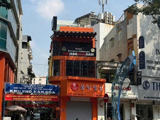 Góc 2 mt trần hưng đạo, p.phạm ngũ lão , q1 dt  4,2x20m (80m2) hdt 85tr/th 55 tỷ chốt( giá đầu tư)