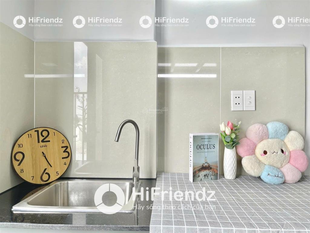 Chung cư mini mới xây, đầy đủ nội thất, gác lửng cao, ban công thoánggần kcn ponchen, kcn tân tạo