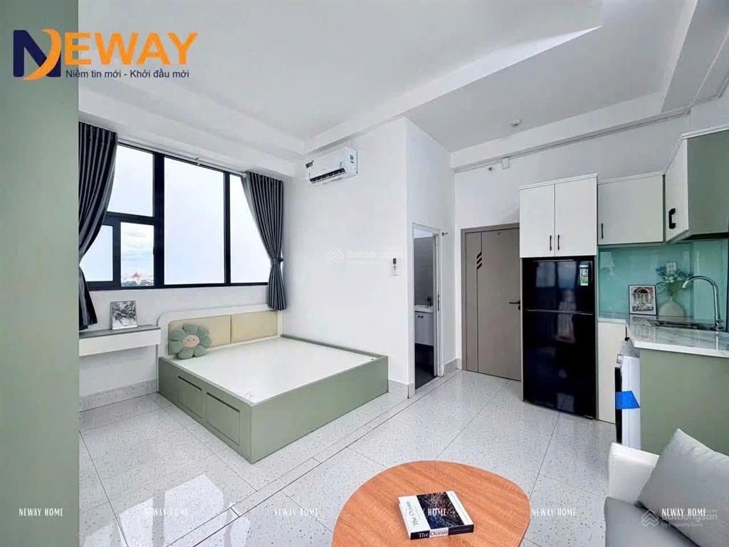 Khai trương căn hộ cao cấp ngay lê văn quới, ngã tư bốn xã  mới xây, full nội thất, ban công