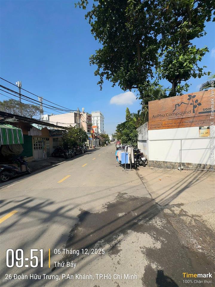 Góc 2mt đoàn hữu trưng, an phú. 73 tỷ (35 x 22m cn 499m2)