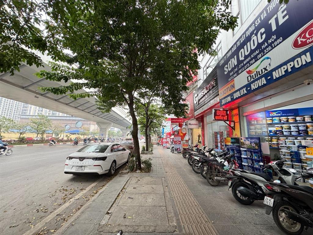 Bán nhà mặt phố minh khai  thang máy  vỉa hè đá bóng  kinh doanh sầm uất  mặt tiền siêu hiếm