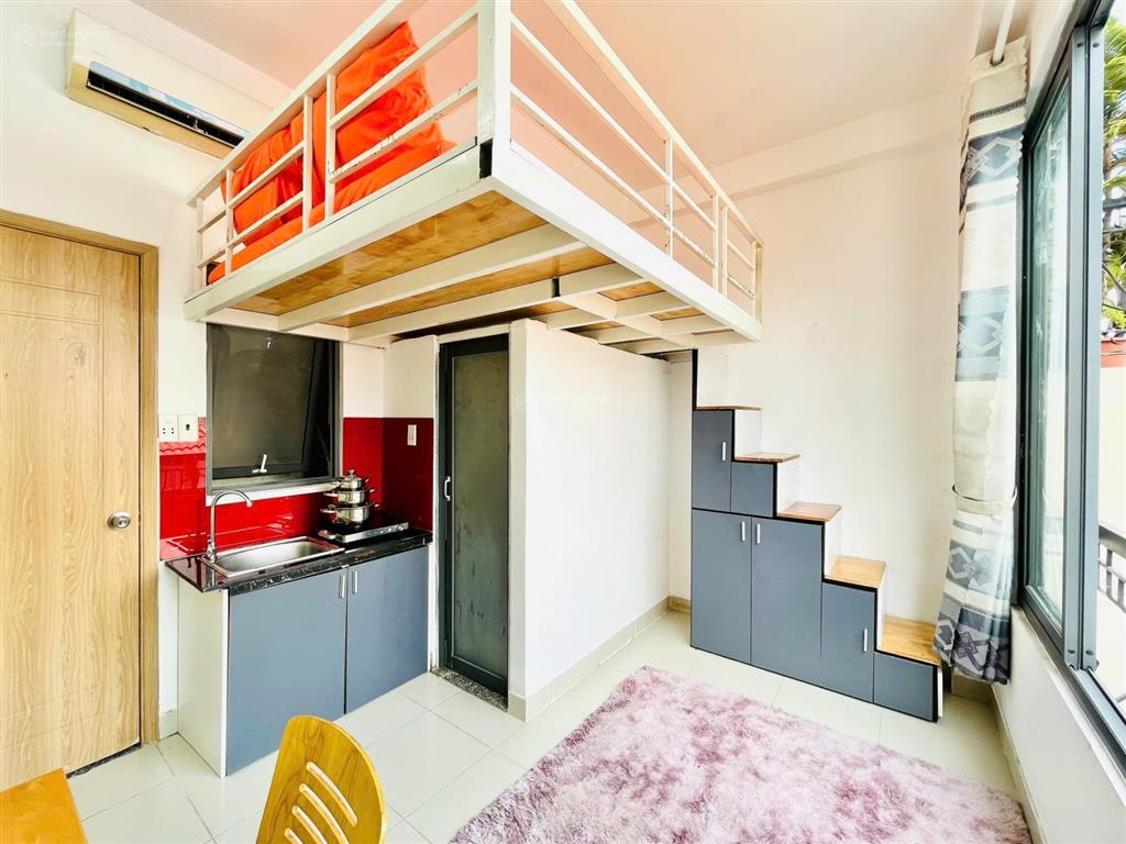 Gác lửng 26m2, cửa sổ thoáng, nội thất đầy đủ 800m tới aeon tân phú
