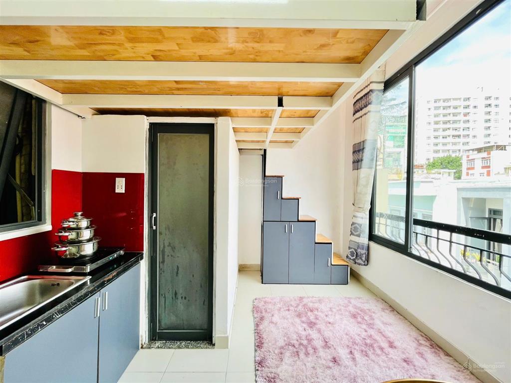 Gác lửng 26m2, cửa sổ thoáng, nội thất đầy đủ 800m tới aeon tân phú