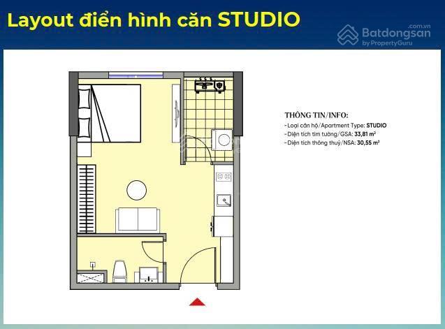 Chỉ 2,2 tỷ  sở hữu căn hộ studio sun fours tầng 16 view sông  ck 28,5%  hỗ trợ lãi 30 tháng