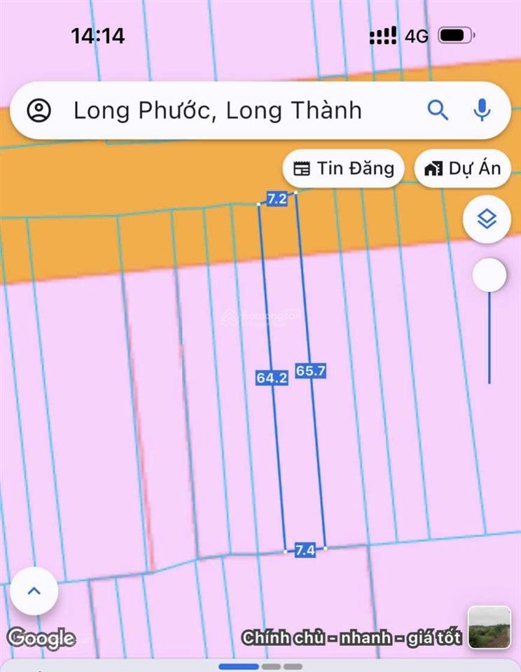 Đất mặt tiền chính đường bàu can  long thành  giá tốt