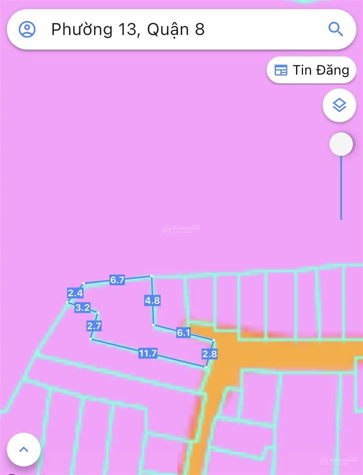 Hạ giá bán gấp tùng thiện vương  57m2  5 phòng ngủ  5wc riêng biệt  1 trệt 1 lầu  nhà mới xây