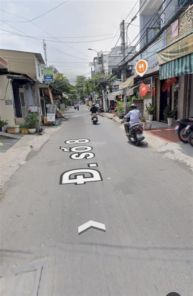 Bán nhà 2 mặt tiền kd đường số 8, bình hưng hòa a, bình tân 94,8m2  ngang 4m  xây chdv cực đẹp