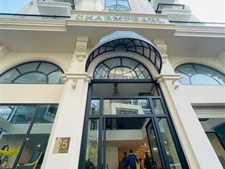 Tòa nhà căn hộ dịch vụ  xa hoa đẳng cấp 3 mặt thoáng  quầy bar, bể bơi 4 mùa  sàn vp dịch vụ