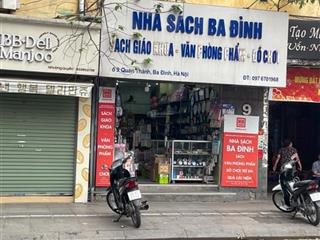 Cho thuê nhà mp quán thánh vỉa hè siêu rộng thiết kế 2 cửa riêng biệt