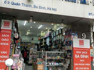 Cho thuê nhà mặt phố quán thánh vỉa hè siêu rộng mặt tiền 4 mét