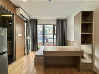 Cho thuê studio ban công quận 4  full nội thất gần chợ bến thành