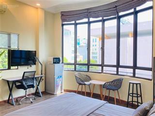 Cho thuê studio tách bếp quận 1  full nội thất, cửa sổ lớn