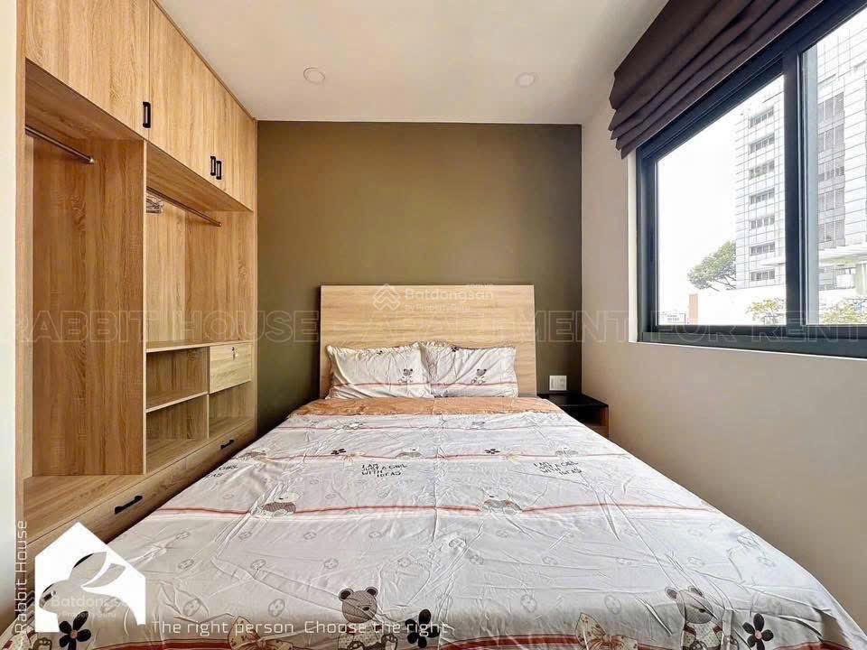 Cho thuê căn hộ 1 phòng ngủ quận 3, ngay kỳ đồng, full nội thất ban công máy giặt riêng, bảo vệ