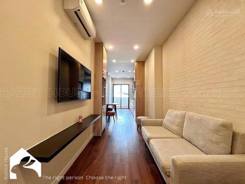 Cho thuê căn hộ 1 phòng ngủ quận 3, ngay kỳ đồng, full nội thất ban công máy giặt riêng, bảo vệ