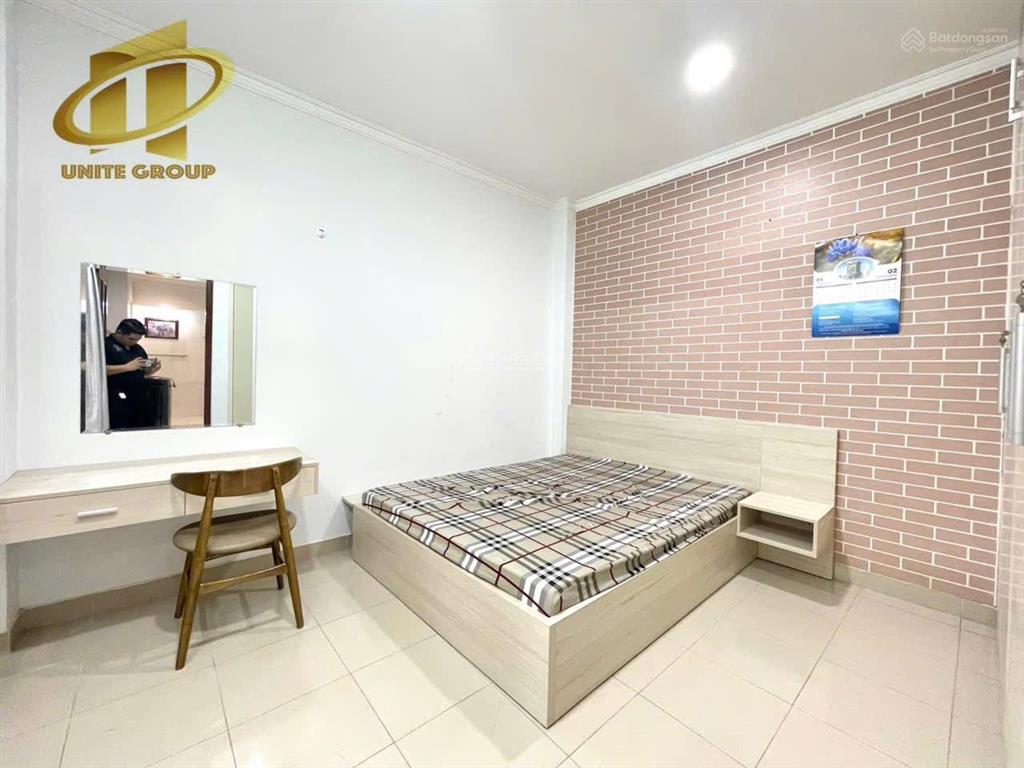 Căn hộ 1 phòng ngủ full nội thất rộng 60m² cho thuê ngay phan văn trị quận 5, ở được 4 người